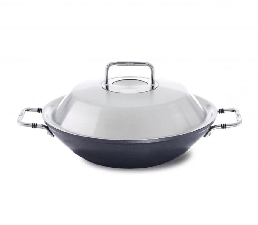 Fissler Adamant Wok With Metal Lid | 31cm