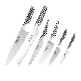 Global Kyoto 7pc Knife Block Set Bamboo - Image 2