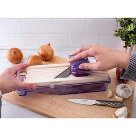 Vegetable Slicer 6.4cm With Catch Box 4 Vegetable Slicer 6.4cm With Catch Box - Image 2