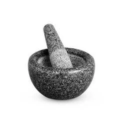 Avanti Black Speckled Granite Mini Mortar & Pestle 18cm