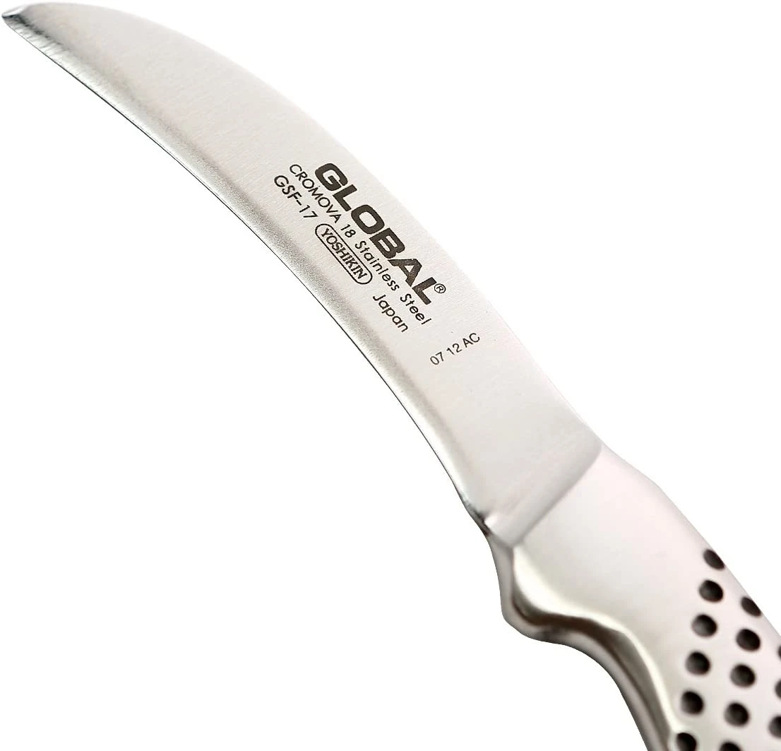 Global Peeling Knife Curved Blade GSF-17 - Image 2
