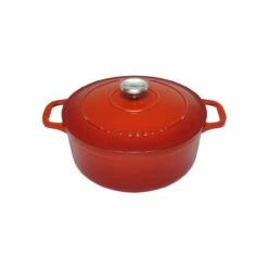 Round French Oven - Inferno Red