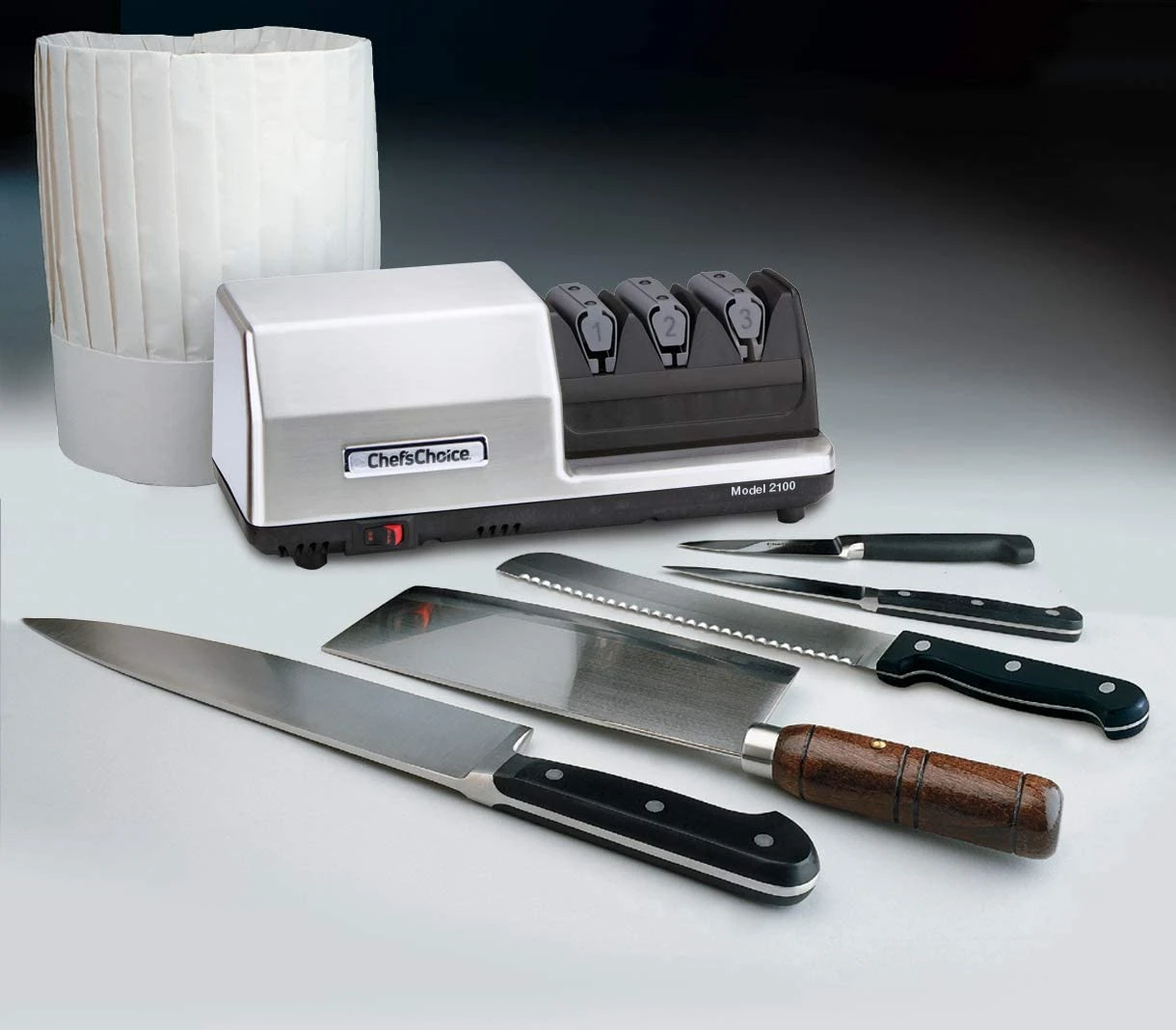 Commercial Diamond Hone Electric Sharp Silver - Image 2