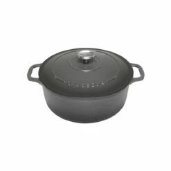 Round French Oven - Caviar