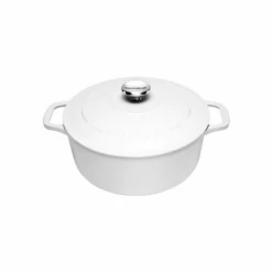 Round French Oven - Brilliant White