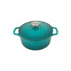 Round French Oven - Mediterranean Blue