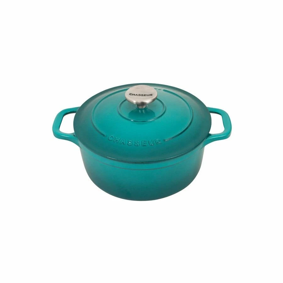 Round French Oven - Mediterranean Blue