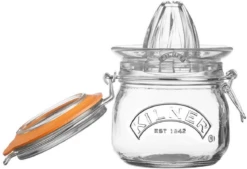 Kilner Storage Jar With Juicer Lid Clear Glass