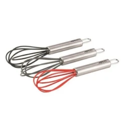 Avanti Mini Whisk Set Of 18 With Silicone Tip