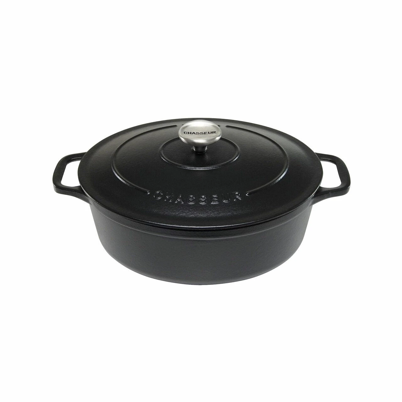 Round French Oven - Matte Black - Image 5