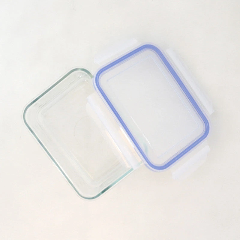 Rectangular Tempered GlassFood Container 1090ml - Image 2