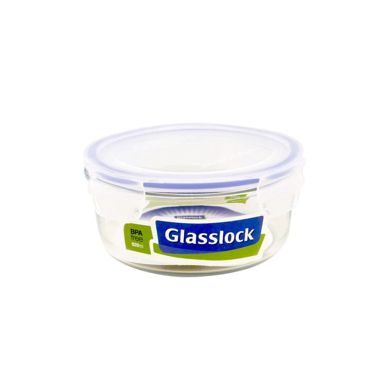 Round Tempered Glass Food Container - Image 2