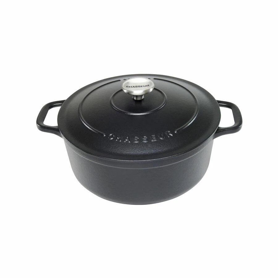 Round French Oven - Matte Black - Image 4