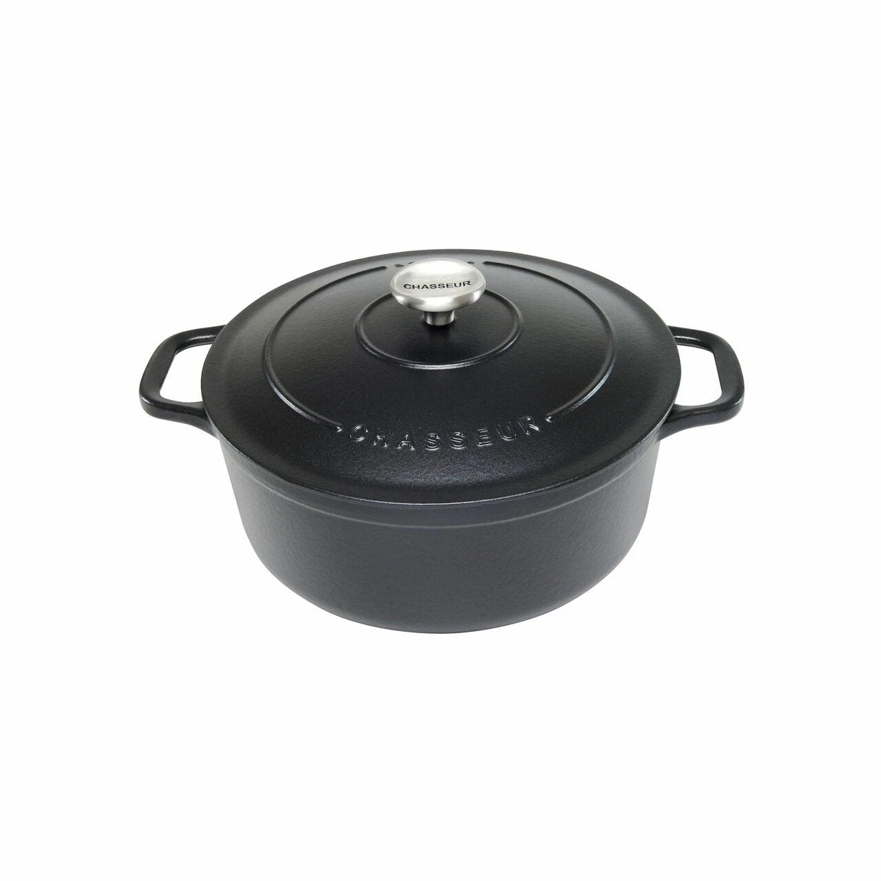 Round French Oven - Matte Black