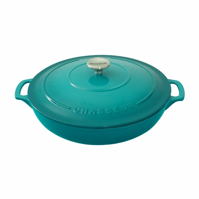 Round French Oven - Mediterranean Blue - Image 4