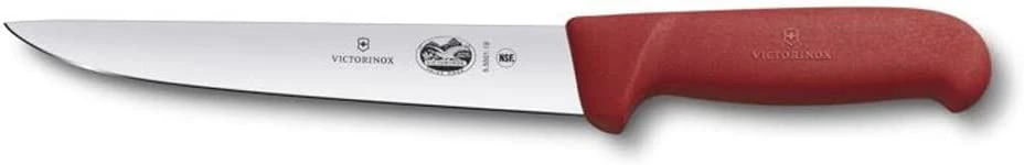 Victorinox Butchers Knife - Straight Red