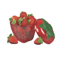 Avanti Kitchenworks Strawberry Saver Red