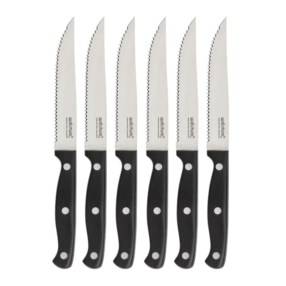 Triple Rivet Steak Knife 6 Piece