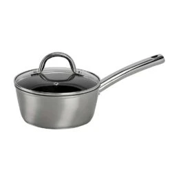 Easycook Non-stick Saucepan 16cm With Glass Lid