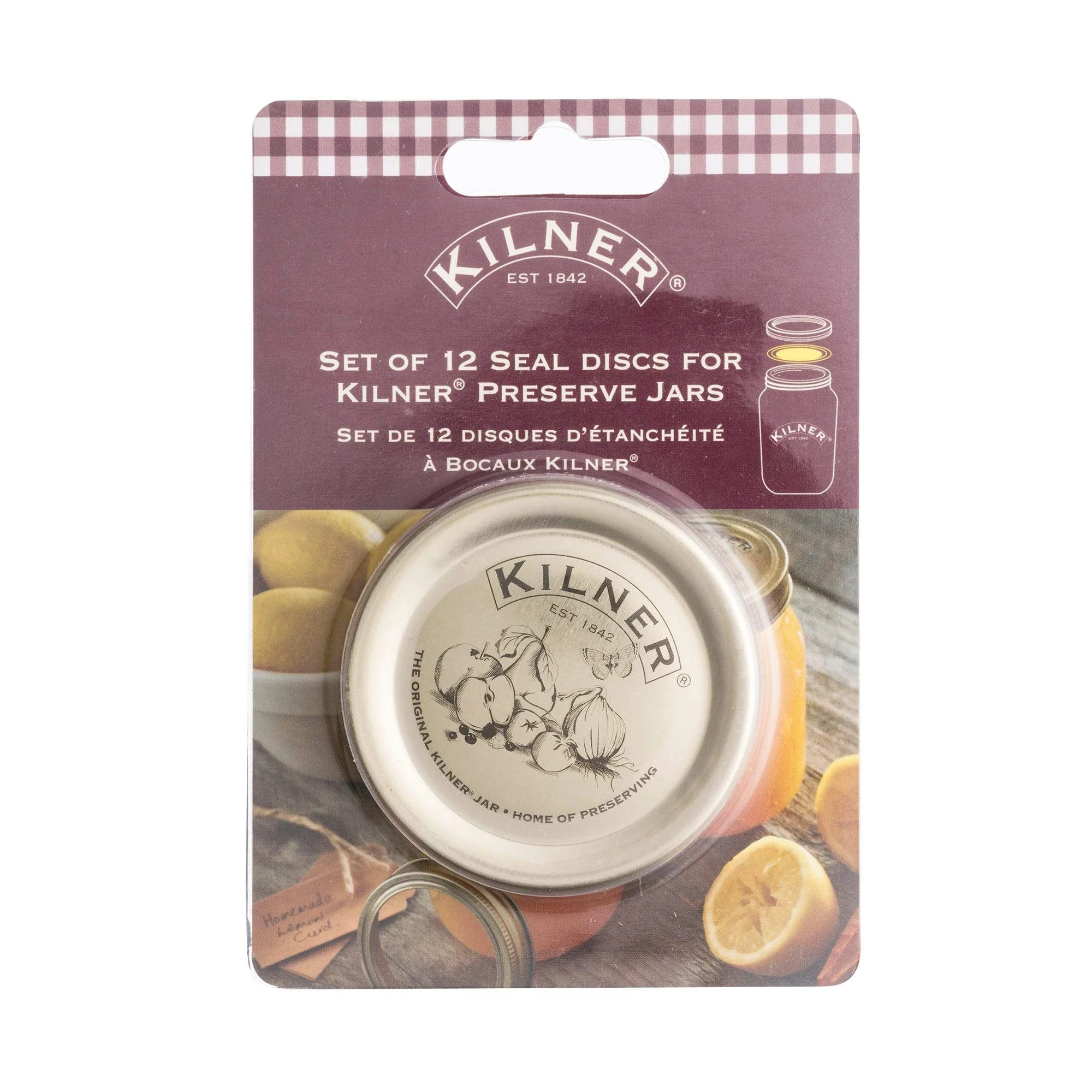 Kilner Genuine Preserve Lid Seals Set Of 12 - Image 2