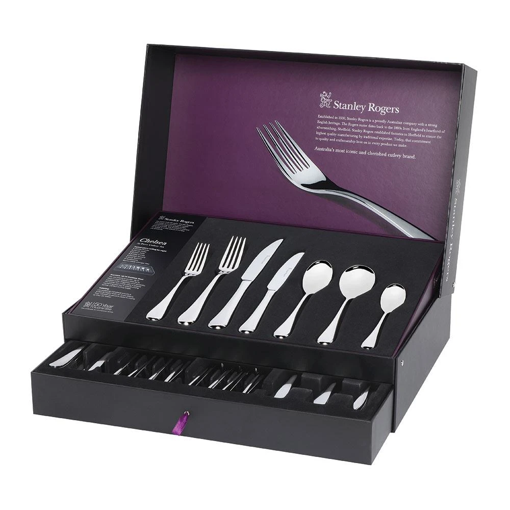 Chelsea 56pc Cutlery Set Stainless Steel - Image 4
