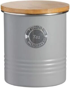 Typhoon Living Tea Canister 1L Grey