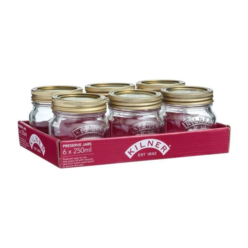 Kilner 250ml Preserve Jar Set Of 6 - Image 2