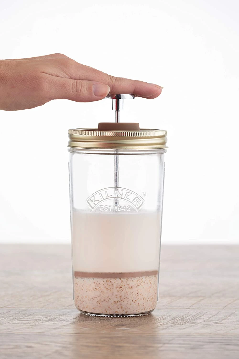 Kilner Nut Drink Making Set Glass - Image 2