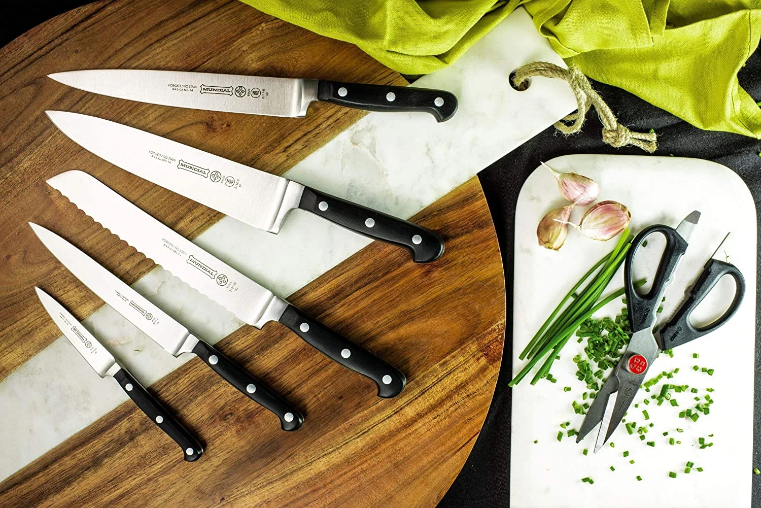 Mundial 5pc Knife Block Set - Image 6