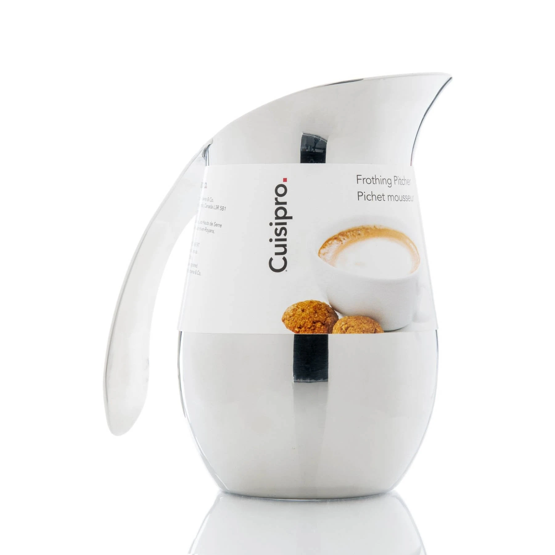 Cuisipro Frothing Pitcher 600ml Stainless Steel - Image 3
