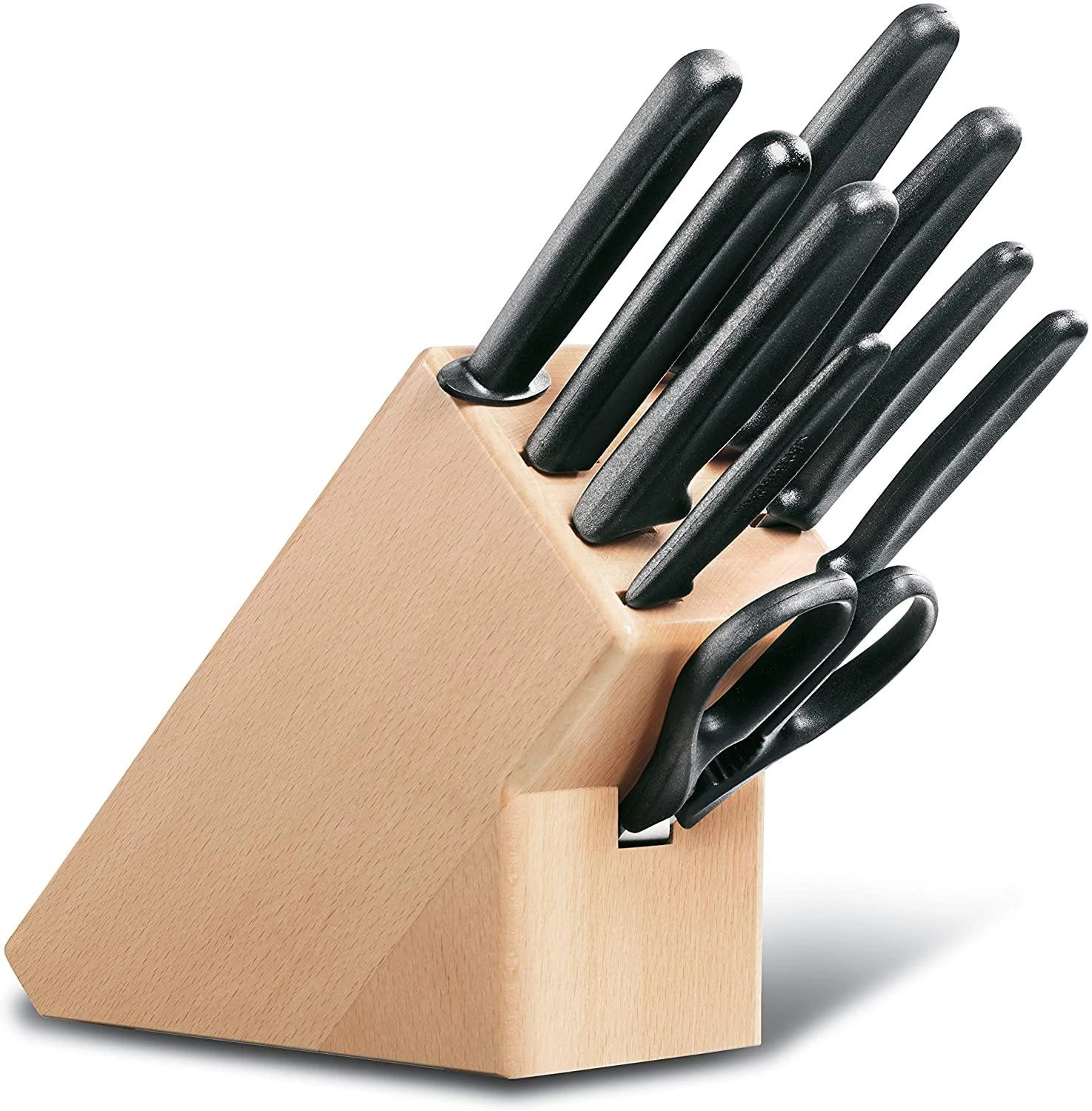 Victorinox Cutlery Block, 9 Pcs Nylon - Black