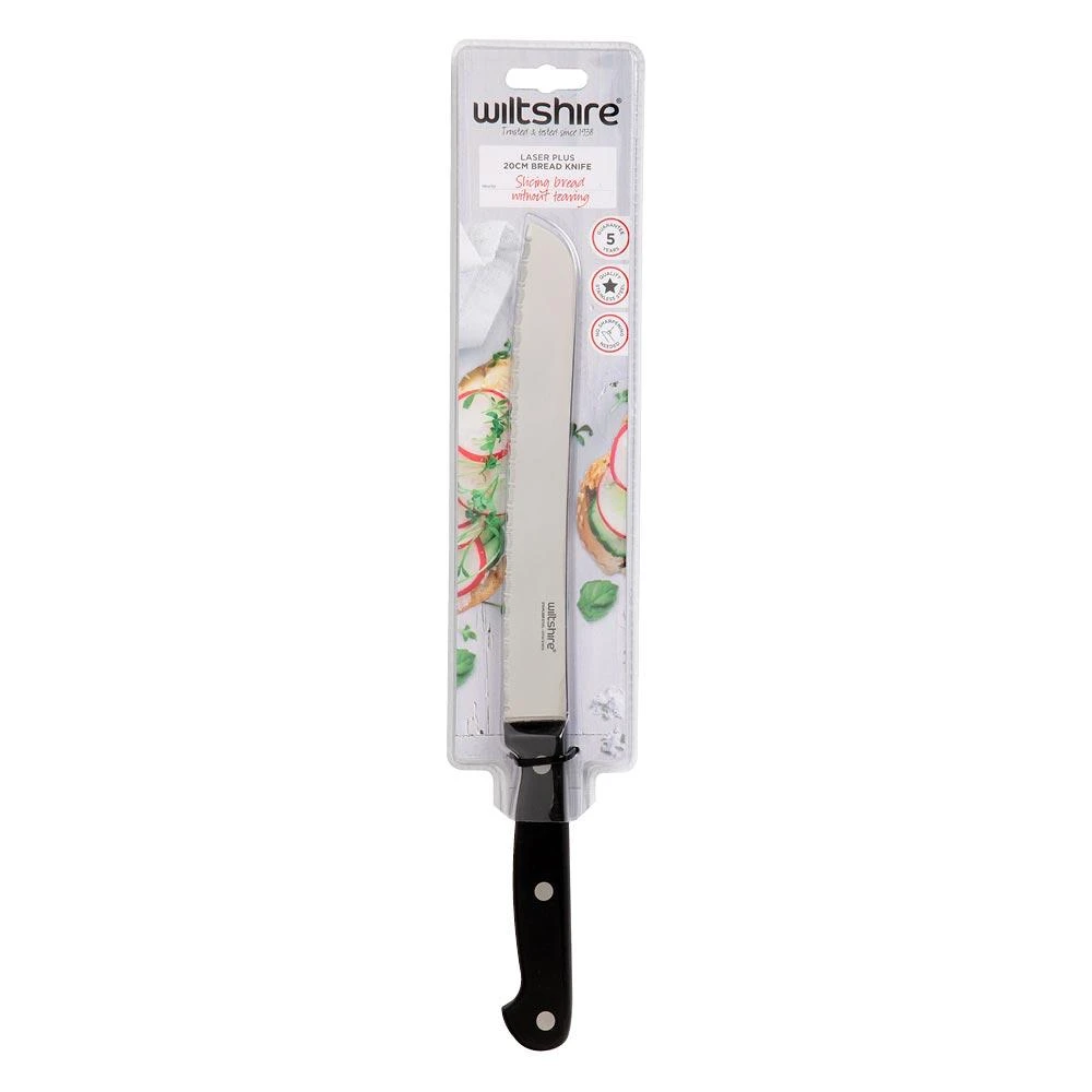 Laser Plus Bread Knife - 20cm - Image 2