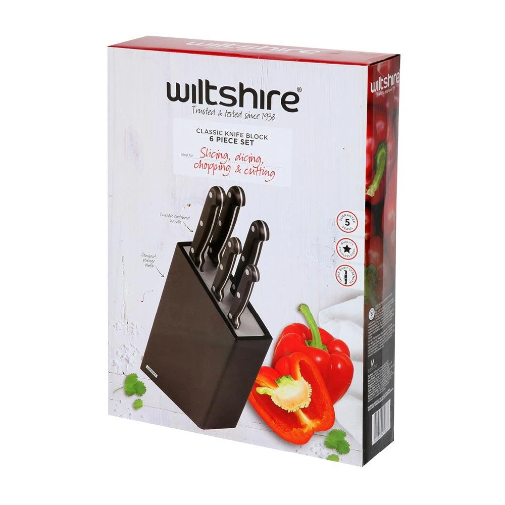 Classic Knife Block Set 6 Piece - Image 2