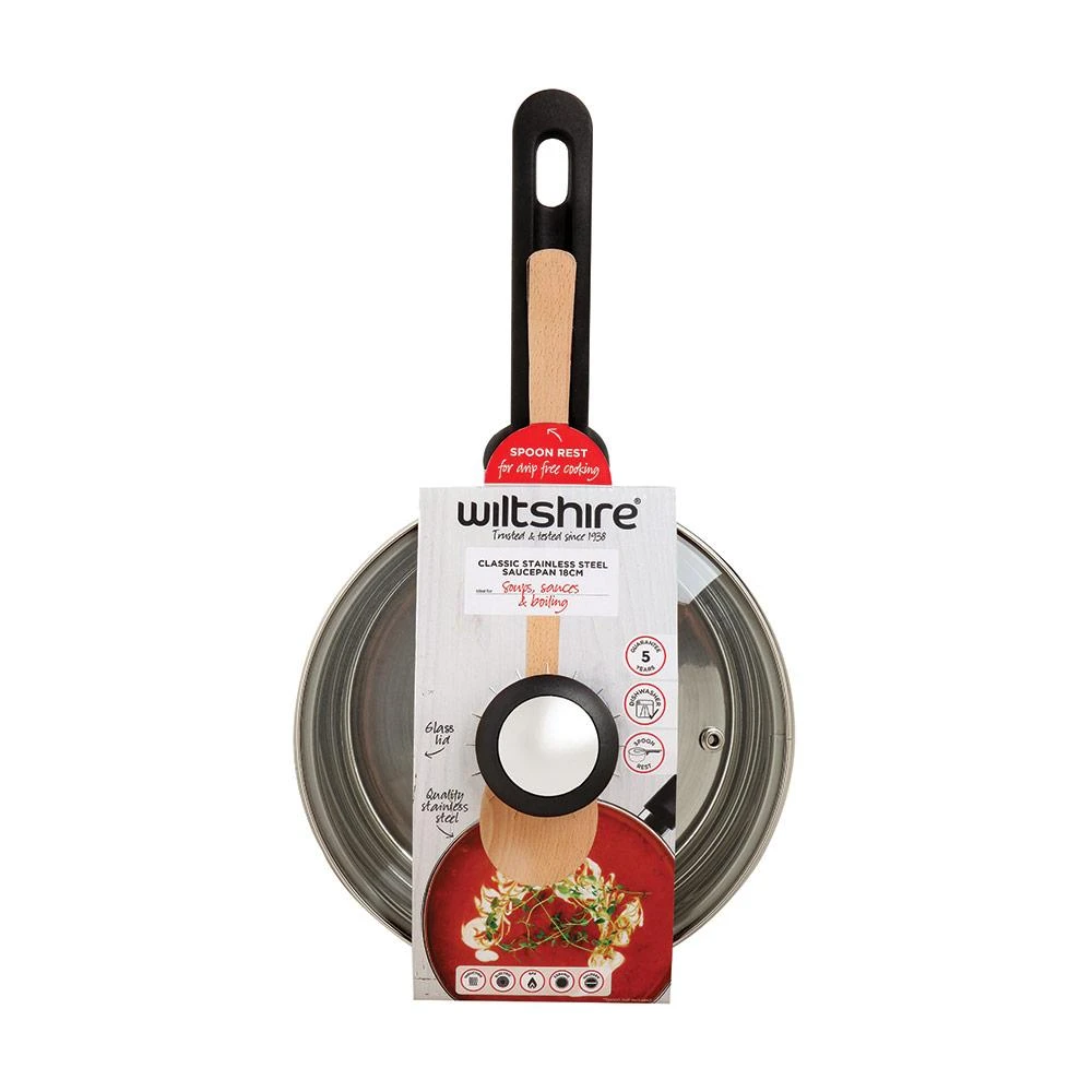 Classic Saucepan 18cm With Glass Lid - Image 2