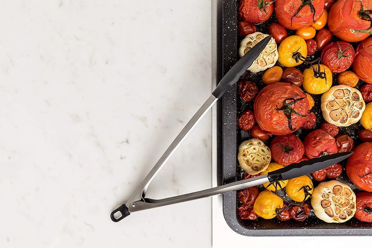 Tongs Chrome Stainless Steel - Image 2