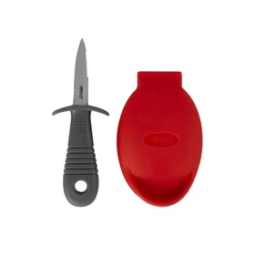 Avanti Oyster Shucking Set 2pc Red 3 Avanti Oyster Shucking Set 2pc Red