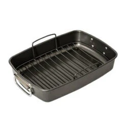 Non Stick Roasting Pan With Rack 40x28x7.5cm