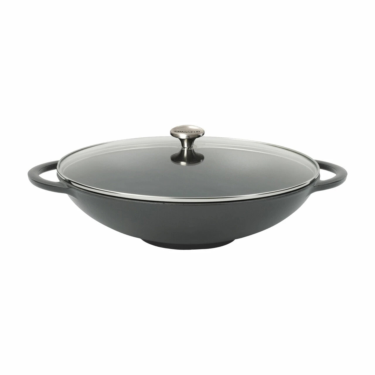 37cm With Glass Lid Wok - Image 3
