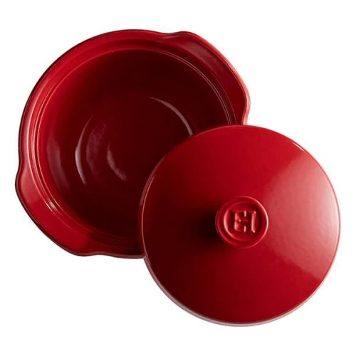 Emile Henry Burgundy One-Pot 2L - Image 3