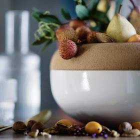 Emile Henry Storage Bowl Large Chalk White - Image 2