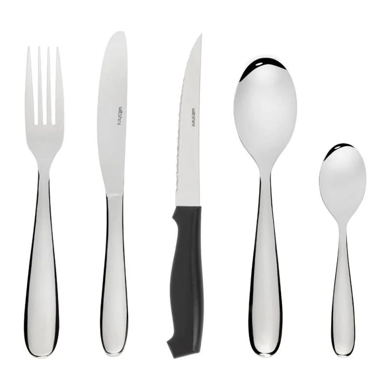 Bronte Cutlery Set With Steak Knives 50 Piece