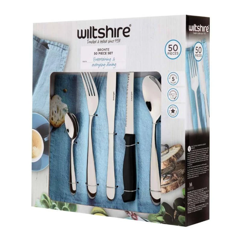 Bronte Cutlery Set With Steak Knives 50 Piece - Image 3