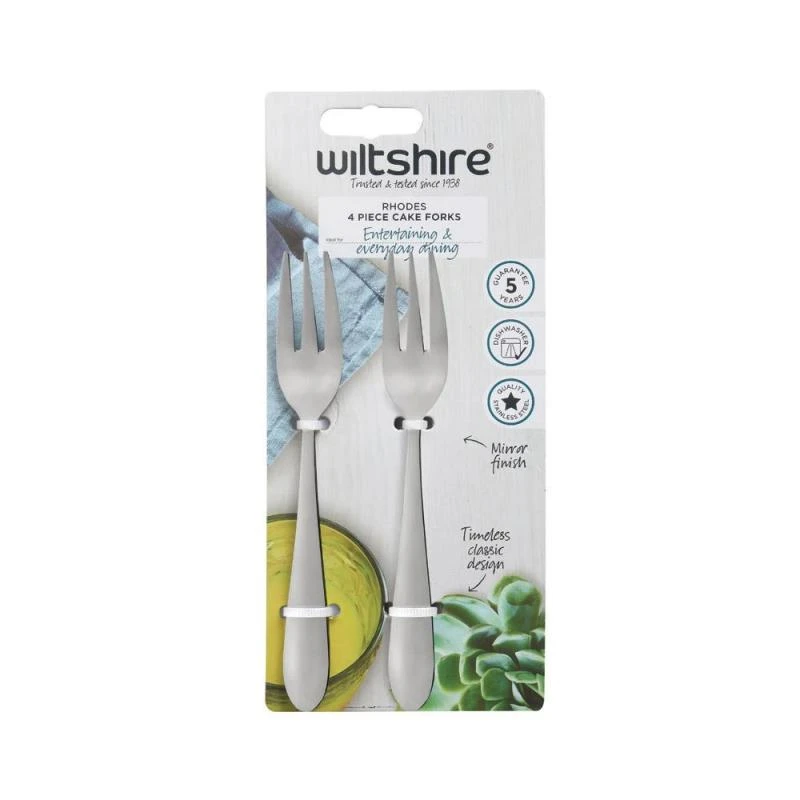 Rhodes Cake Fork 4 Piece - Image 2