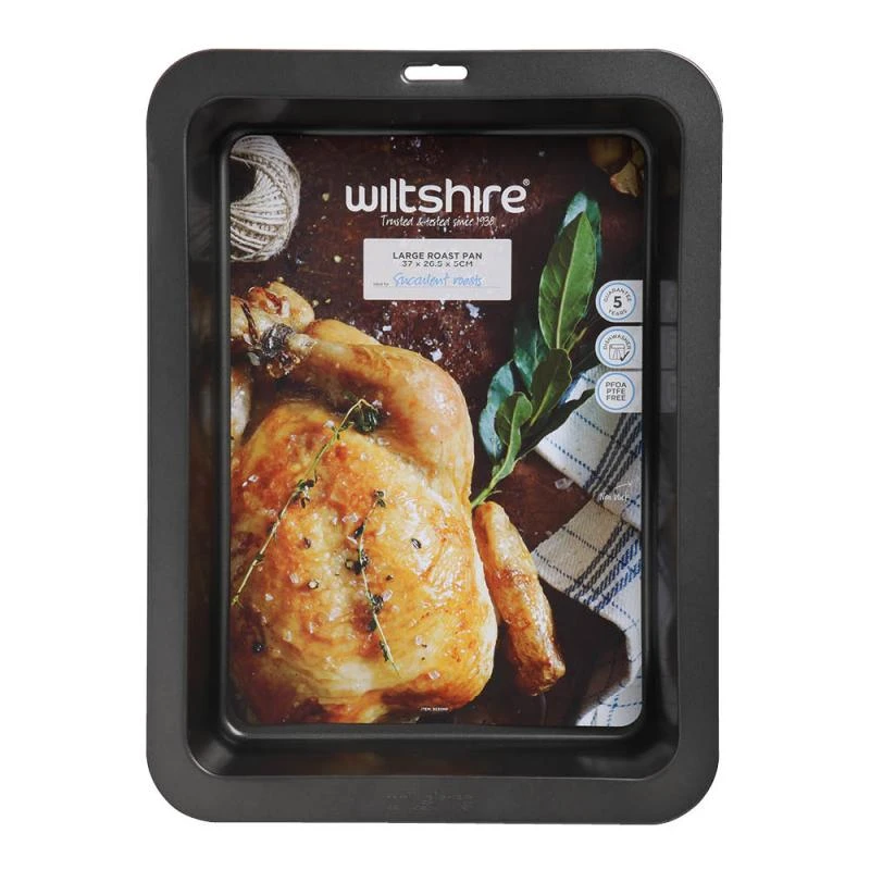 Easybake Roast Pan Grey 37x26.5x5cm - Image 2