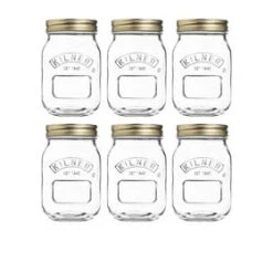Kilner Genuine Preserve Jar Set Of 6