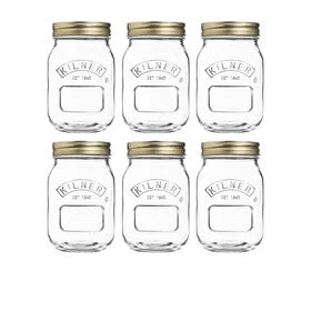 Kilner Genuine Preserve Jar Set Of 6