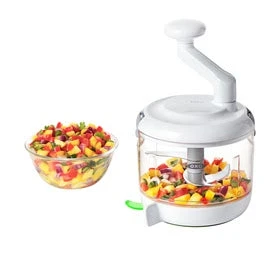 OXO Good Grips One Stop Chop Manual Food Processor White - Image 3