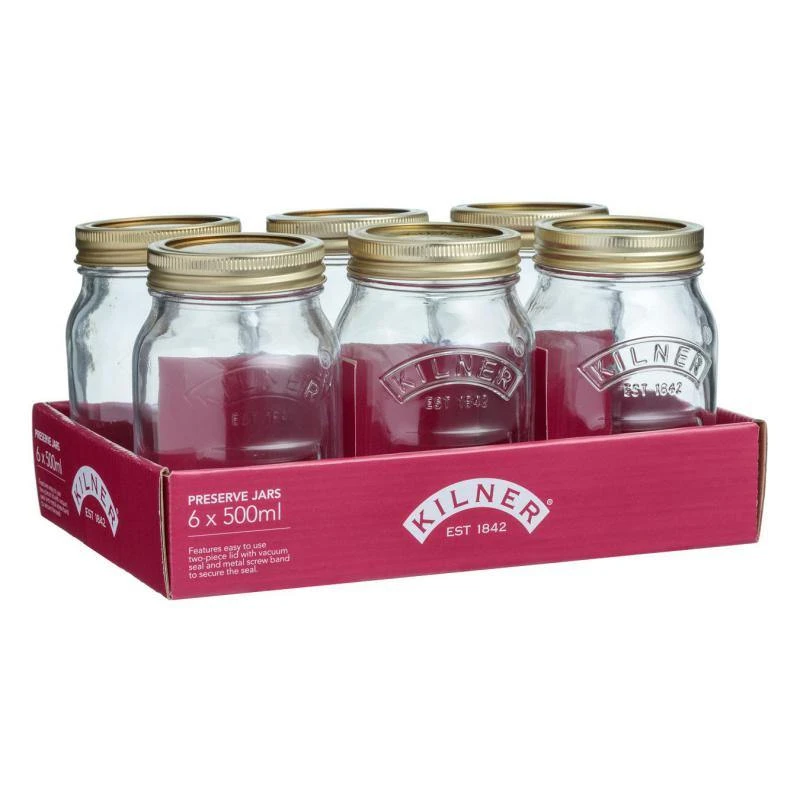 Kilner Genuine Preserve Jar Set Of 6 - Image 2