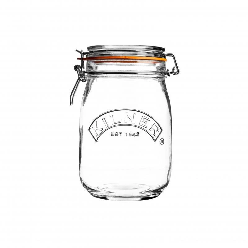 Kilner Round Clip Top Jar Clear Glass - Image 12