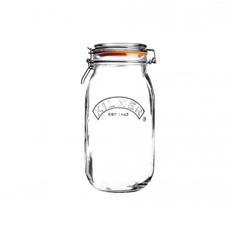 Kilner Round Clip Top Jar Clear Glass - Image 13